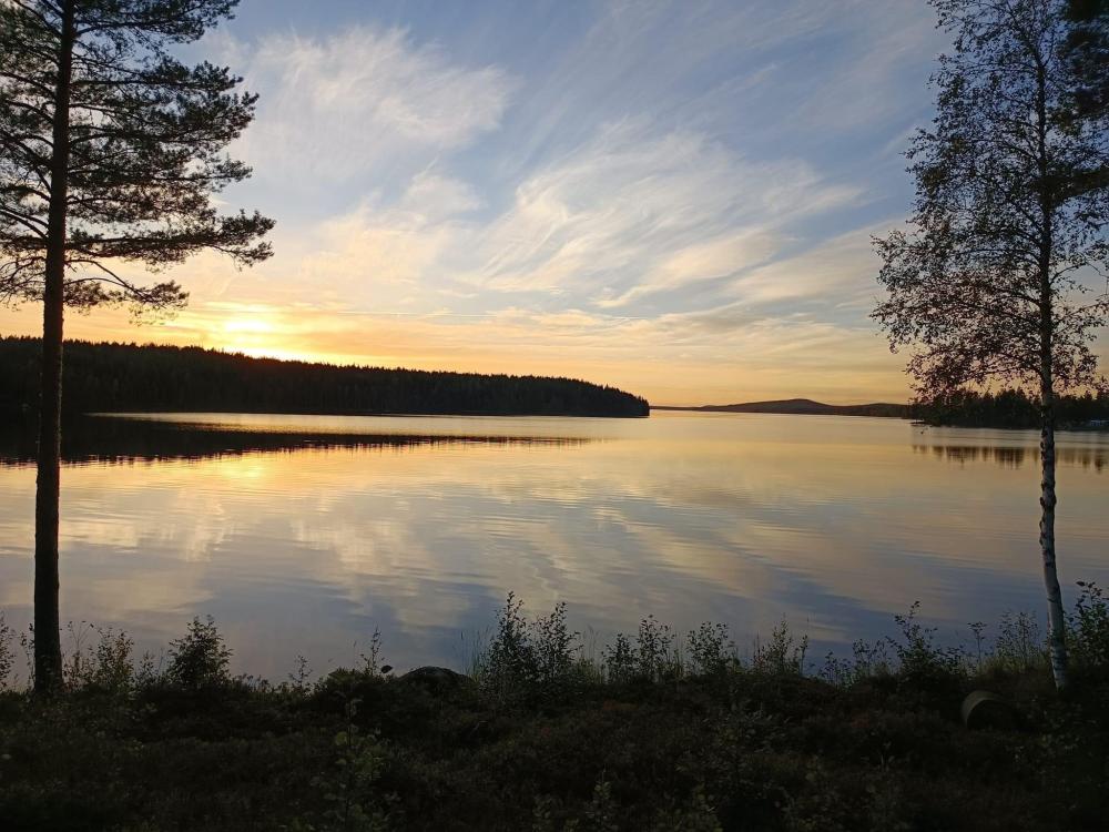 Fishing in the lakes Lillsandsjön and Storsandsjön