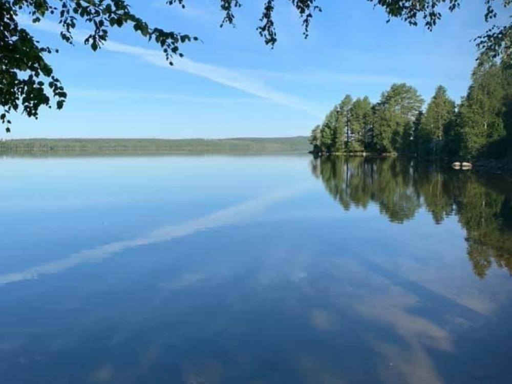 Fishing in the lakes Lillsandsjön and Storsandsjön